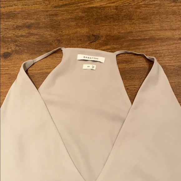 Babaton Grey Tank Top Size XS - Picture 2 of 2